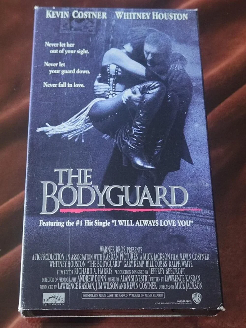 The Bodyguard - 1992 - VHS